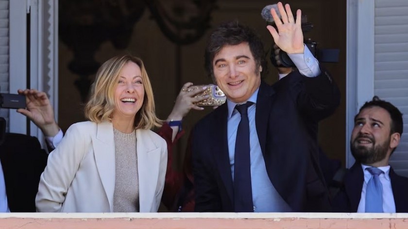 Milei y Meloni: una