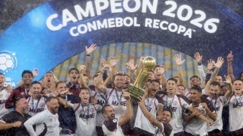 Maracanazo: Lanús se impuso a Flamengo y es campeón de la Recopa Sudamericana