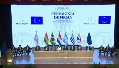 La Unión Europea y el Mercosur celebraron la entrada en vigor provisional de su acuerdo comercial