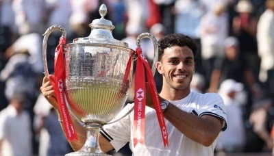 Ganó su primer título ATP 500: Cerúndolo, primer argentino campeón en Queen’s