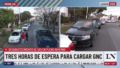 Sin GNC: taxistas y remiseros cortarán la Autopista La Plata-Buenos Aires