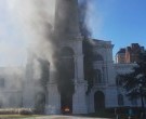 Militantes del MTE prendieron fuego la municipalidad de La Plata