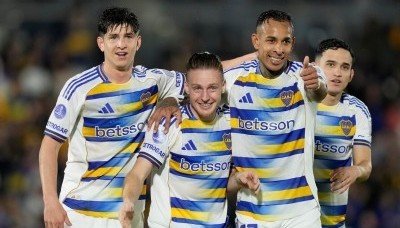 Boca goleó 4-0 a Recoleta (6-1) y avanzó a los cuartos de la Copa Sudamericana 