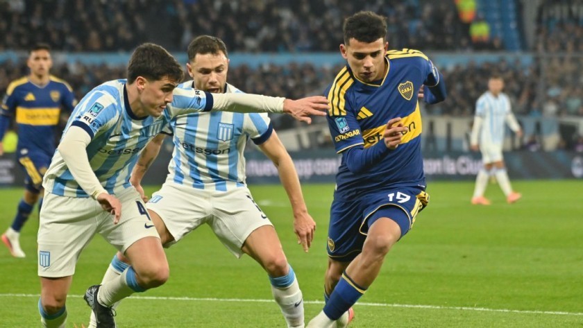 Boca y Racing igualaron en un clásico que mantiene a ambos en la zona baja del Torneo Clausura 2026