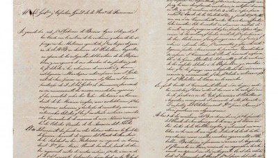 Hallaron una carta inédita de 1833 que relató la ocupación británica de las Islas Malvinas