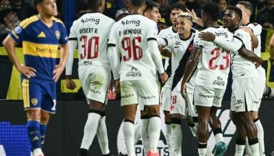 Boca perdió por 1-0 con Vasco Da Gama y deberá darlo vuelta en Brasil